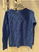 Falmer Heritage Women’s Jumper Blue Size Small Excellent Condition
