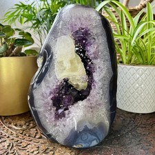 Agate Amethyst Calcite Geode