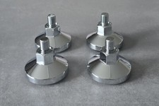 4 pcs Levelling foot chrome