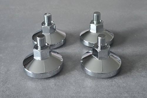 Pcs levelling foot chrome - 4,