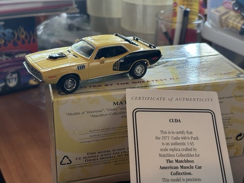 Matchbox 1971 plymouth cuda - plymouth,