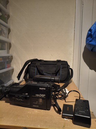 Sanyo d6p retro camcorder - vm-d6p,