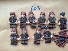 x10 -  Mini Figure -german soldiers ww2