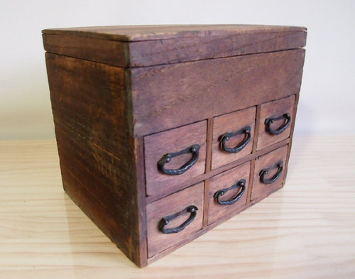 Japanese antique meiji wooden - antique,