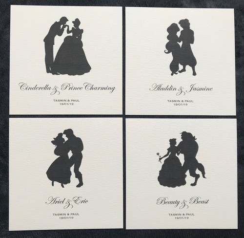 Disney wedding table numbers - table,