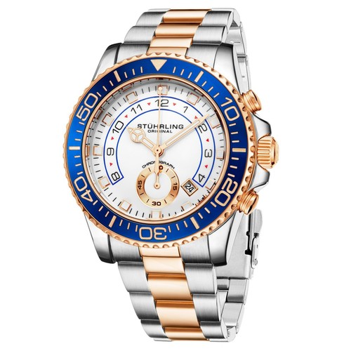 Stuhrling men chronograph - stuhrling, men's