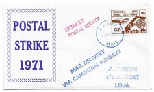 1971 ISLE OF MAN EUROPA MAIL