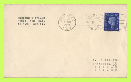 1937 england poland - g.b., england-