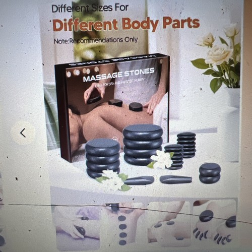 24pcs hot stone - hot, massage
