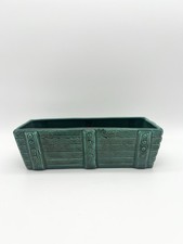 Vintage 50s A.C. Davey California Pottery Planter Mid Century Modern Green