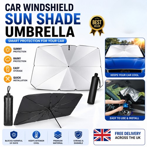 Car windshield sun shade - windshield,