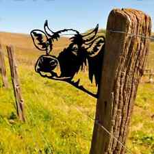 Funny Metal Farm Animal Fence