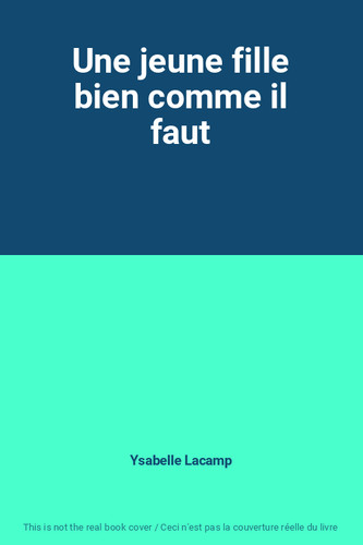 Une jeune fille bien - , il