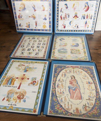 Six french religious christian - religious,
