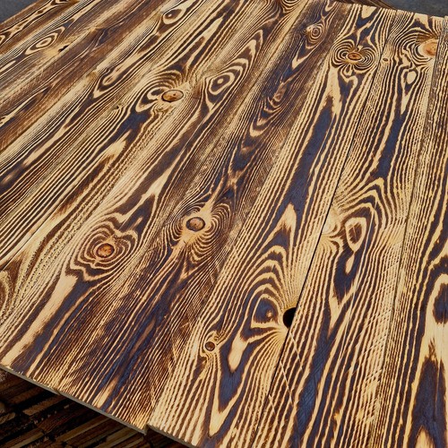 New scorched wood boards - 10,