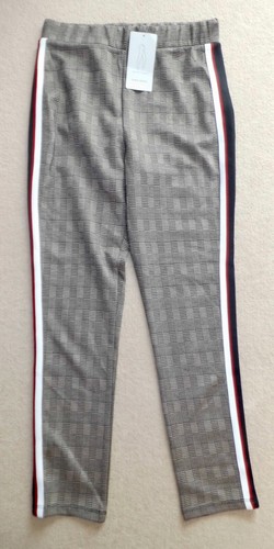 New zara beige black check - beige/black,