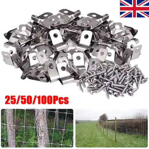 100pcs wire fence clips - wire,
