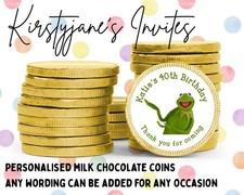 PERSONALISED CHOCOLATE COINS