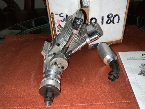 New saito 180 with muffler - new, fa-180