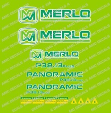 MERLO P38.13 PLUS TELEHANDLER DECAL STICKER SET