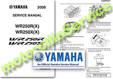 Yamaha WR250R WR250X Service Manual Workshop Shop WR250 2008 Repair - USB Stick