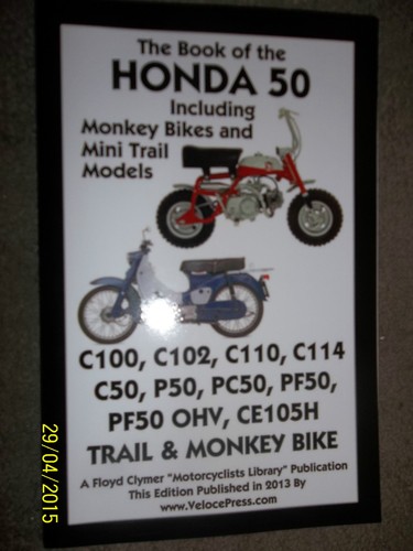 Honda c100 c102 c110 c114 - honda,