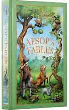 Aesop's Fables (Leather-bound) by Aesop Wilco International NEW