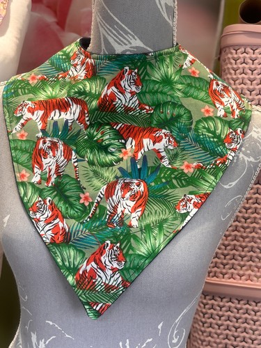 Cotton tiger dignity bandana - tiger,