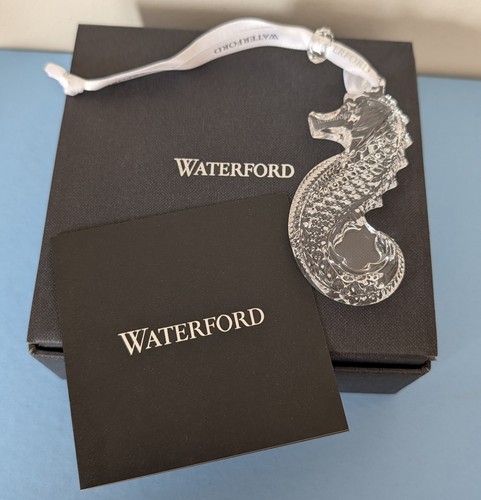 Waterford crystal seahorse - waterford,