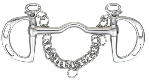 Shires slotted cheek port - shires,