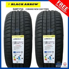2X New 215 55 17 BLACKARROW