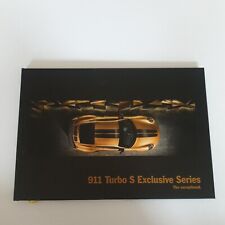 Porsche 911 Turbo S Exclusive Series - The Exeptional. 2017 Hardback Brochure UK