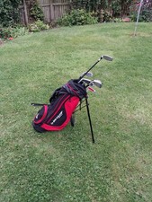 Dunlop Tour Junior Golf Clubs Right-Handed Set 6-11Year Olds With Bag And Trolly