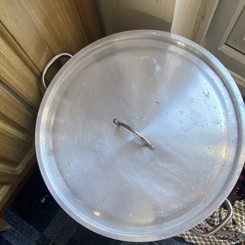 Aluminium stockpot with - with, lid