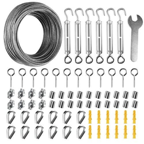 35m wire rope kit stainless - 35m,