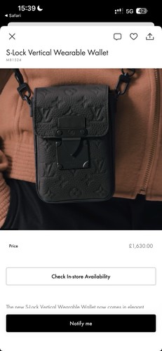 Louis vuitton men leather - louis,