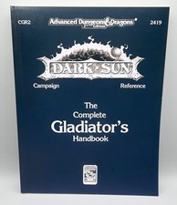 Dungeons & Dragons AD&D Dark Sun "The Complete Gladiators Handbook" NEW 2025