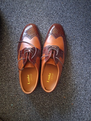 Loake shoes tan brown tone - loake, 2