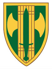 12" 18TH MILITARY POLICE BRIGADE STICKER DECAL USA MADE