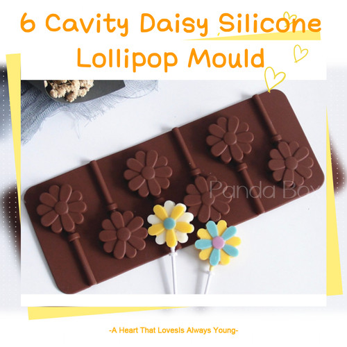 Daisy flower lollipop mould - lollipop,