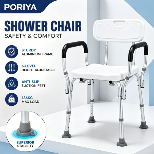 Poriya shower chair - shower, bench