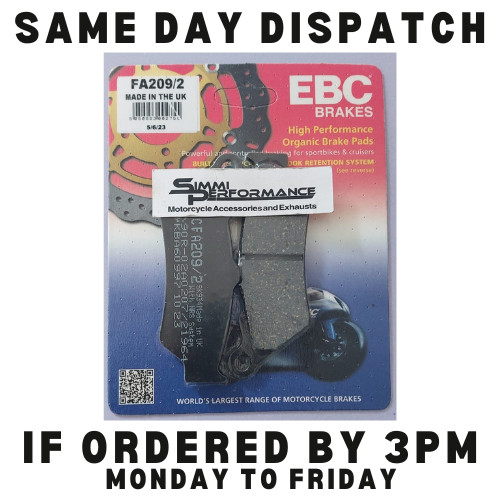 Ebc front brake pads - ebc,