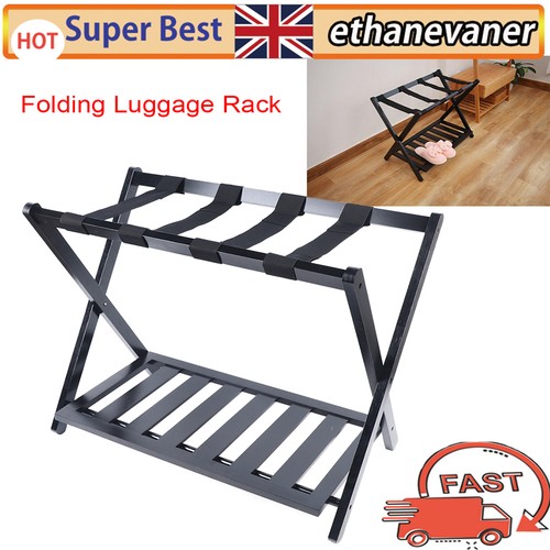 Folding luggage rack - folding, travel