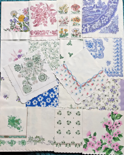 Set vintage paper - 20,