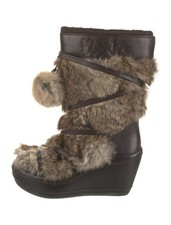 ASH Leather/ Fur /Lace - Up