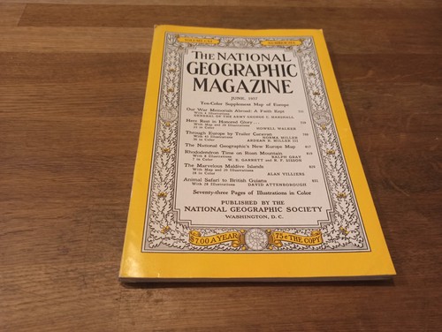 National geographic magazine - national,