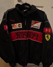 Black and Red Ferrari Racing