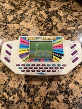 Vintage 1995 Wheel of Fortune Electronic HandheldGame Tiger Electronics