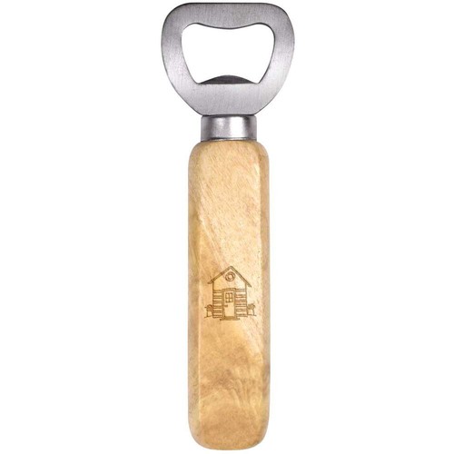 Beach hut wooden bottle - wooden,
