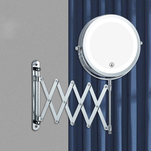 Wall mounted magnifying make - mounted,